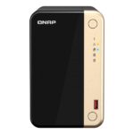 NAS TOWER QNAP TS-264-8G 2x 3,5"/2,5" + 2x SSD M.2 PCIe 2x 2.5GBE 8GB RAM 2x USB3.2 1x HDMI Intel Celeron N5105/N5095 4core