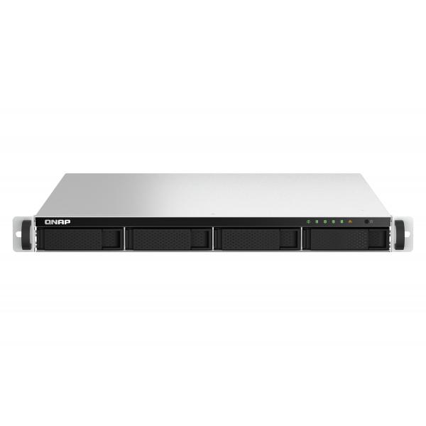 NAS RACK 1U QNAP TS-464U-8G x4HDD 2.5"/3.5" NOHDD RAM 8GB 2x 2.5GBE 2x USB3.2 1x HDMI Intel Celeron N5105/N5095 QuadCore 1x 250W