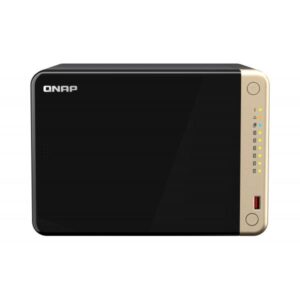 NAS TOWER QNAP TS-664-8G 6HD 3,5"/2,5" + 2x M.2 NOHDD 2PX2.5GBE 8GB RAM DDR4 4P USB HDMI Intel Celeron N5105/N5095 4core