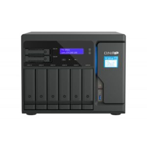 NAS TOWER QNAP TS-855X-8G 8HD 6x3,5 + 2x2,5" NOHD 2xM.2 1x10GBE BaseT 2x2.5GBE 3xUSB3.2 8GB RAM Intel Atom C5125 8C 2.8GHz 250W