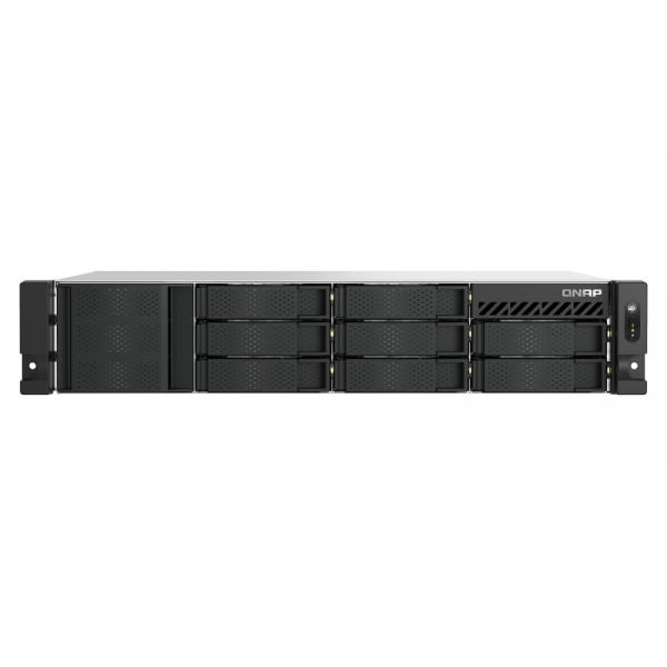NAS RACK 2U QNAP TS-855eU-8G 8HD 3,5"/2,5" NOHD 2xM.2 2280 2x2.5GBE 4xUSB3.2 8GB RAM Intel Atom C5125 8C 2.8GHz 250W
