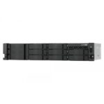 NAS RACK 2U QNAP TS-855eU-RP-8G 8HD 3,5"/2,5" NOHD 2xM.2 2280 2x2.5GBE 4xUSB3.2 8GB RAM Intel Atom C5125 8C 2.8GHz 2X300W