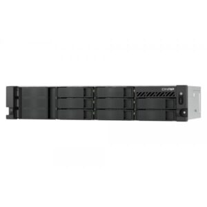 NAS RACK 2U QNAP TS-855eU-RP-8G 8HD 3,5"/2,5" NOHD 2xM.2 2280 2x2.5GBE 4xUSB3.2 8GB RAM Intel Atom C5125 8C 2.8GHz 2X300W