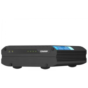 NAS INDUSTRIALE DESKTOP QNAP TS-i410X-8G 4X 2,5" SSD SATA NOHDD 2x10GB BaseT 4xUSB3 8GB RAM 1xHDMI Intel Atom 4core x6425E