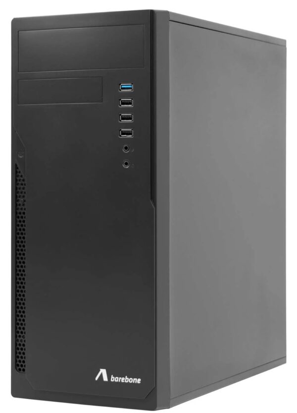 CASE MID-TOWER PSU 300W BK ATX/MICROATX/ITX 3*USB2 1*USB3 ADJ