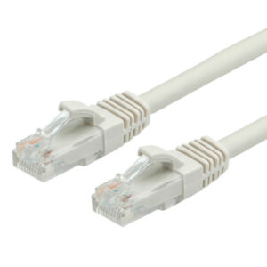 CAVO RETE UTP CAT.6 1,5MT LS0H GRIGIO HALOGEN FREE NO SCHERMATO