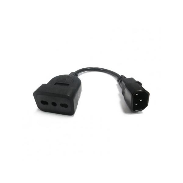 CAVO X UPS PRESA 16A-IEC F/M 0,2MBK ADJ