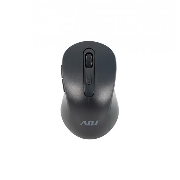MOUSE WIRELESS OTTICO EVO PURE BK 1600 DPI 6 TASTI CON RICEVITORE ADJ