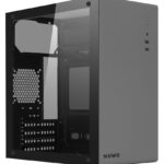 CASE MINI-TOWER NO PSU EGUERA A112 2USB3 0,6MM SPCC MATX MITX SL GLASS