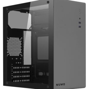 CASE MINI-TOWER NO PSU EGUERA A112 2USB3 0,6MM SPCC MATX MITX SL GLASS