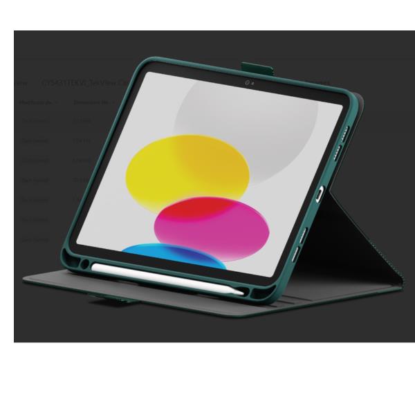 CUSTODIA IPAD A16 11-10.9 10TH GEN 10TH GEN DARK EMERALD