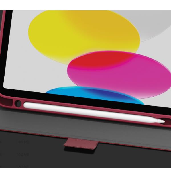 CUSTODIA IPAD A16 11-10.9 10TH GEN 10TH GEN CHERRY ROSE