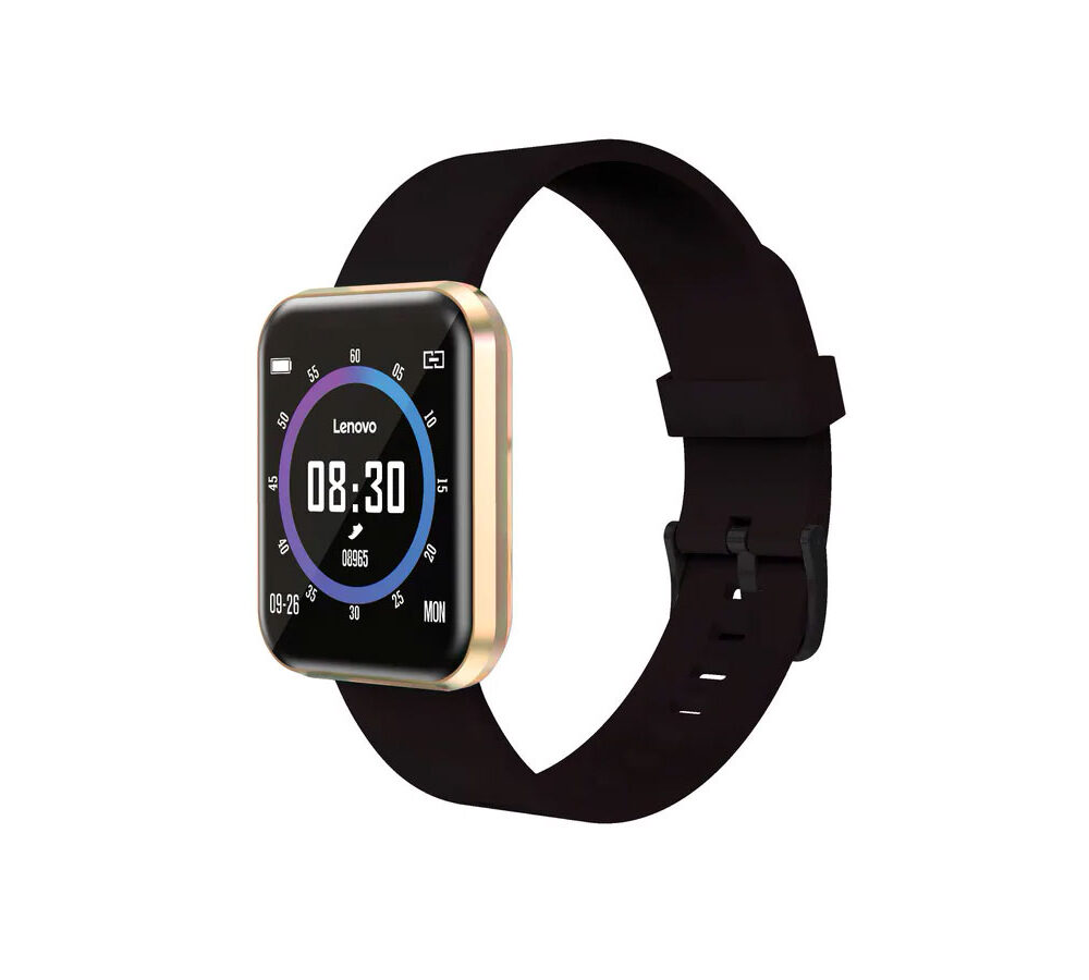 SMARTWATCH 1,44 TOUCH ANDROID/IOS LENOVO IP67 2.5D GLASS  GOLD