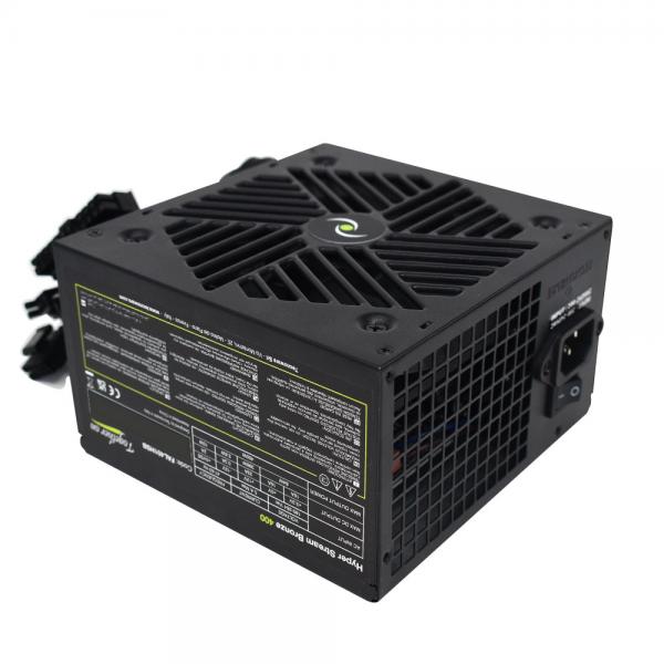 ALIMENTATORE 400W HYPER STREAM BRONZE 2*MOLEX 4*SATA HIGH EFF >85%