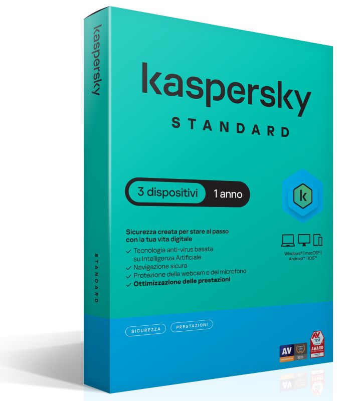 KASPERSKY STANDARD 3DEV 1Y SUPERSLIM BOX