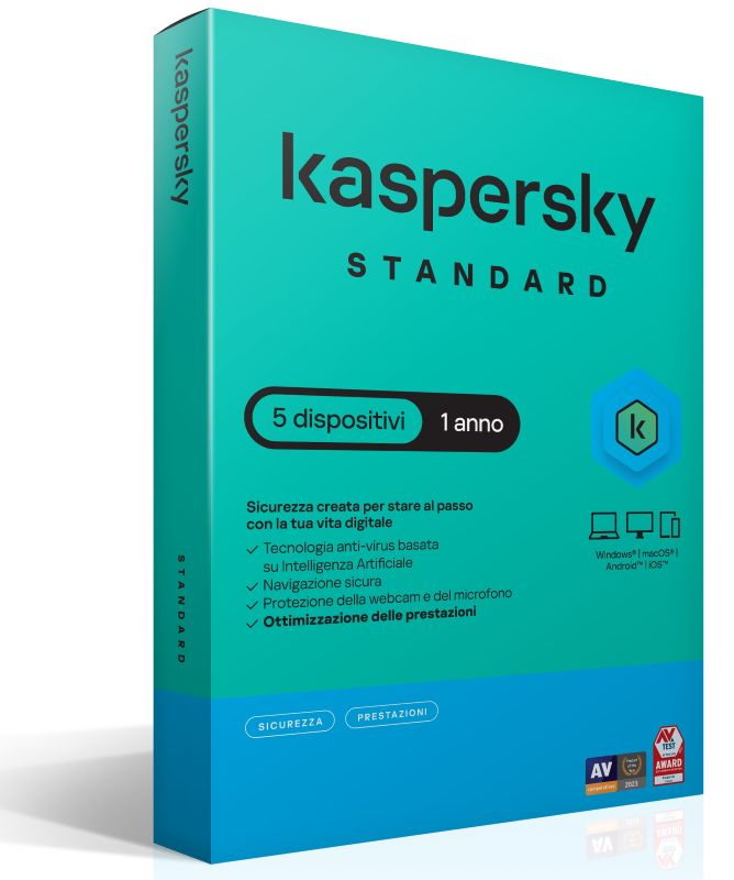 KASPERSKY STANDARD 5DEV 1Y SUPERSLIM BOX
