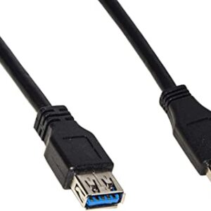 CAVO USB 3.0 A-A 5MT M/F PROLUNGA BK IN RAME