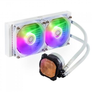 DISSIPATORE MASTERLIQUID 240L CORE LGA 1155>1700 AMD AM2>FM2+ ARGB WH