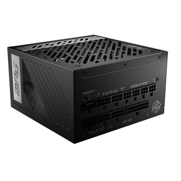 ALIMENTATORE 1000W MPG A1000G PCIE 80+ GOLD PFC ATTIVO FULL MODULAR BK