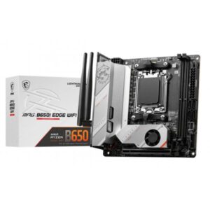 MB MSI MPG B650I EDGE WIFI AM5 2DDR5 1PCIE 3M2 4SATA 1HDMI MINITX