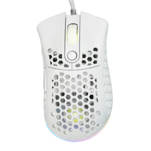 MOUSE USB GAMING MYST M80 WHITE 5 TASTI 10000DPI ILLUMINAZ RAINBOW