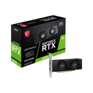 VGA MSI RTX 3050 LP 6G OC OC 6GB DDR6 128BIT 1HDMI/3DP 130W