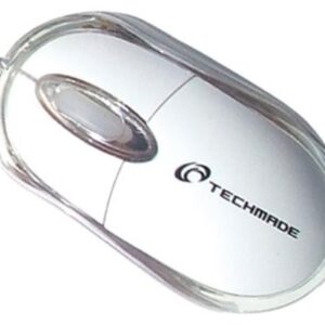 MOUSE USB OTTICO 800DPI BIANCO TECH MADE