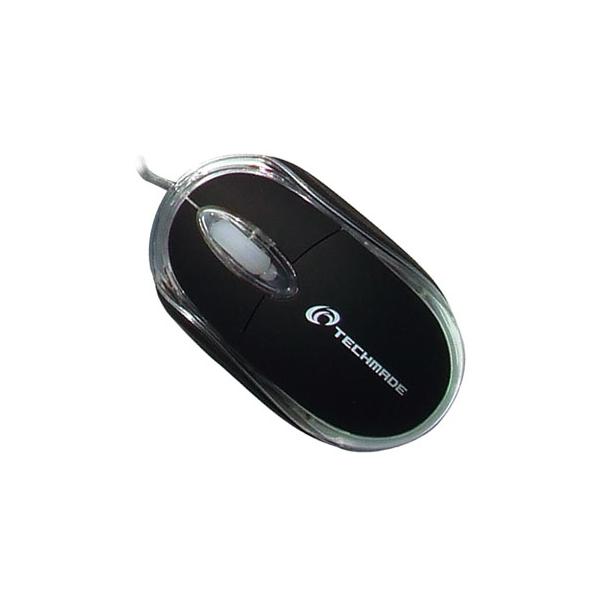 MOUSE USB OTTICO 800DPI NERO TECHMA DE
