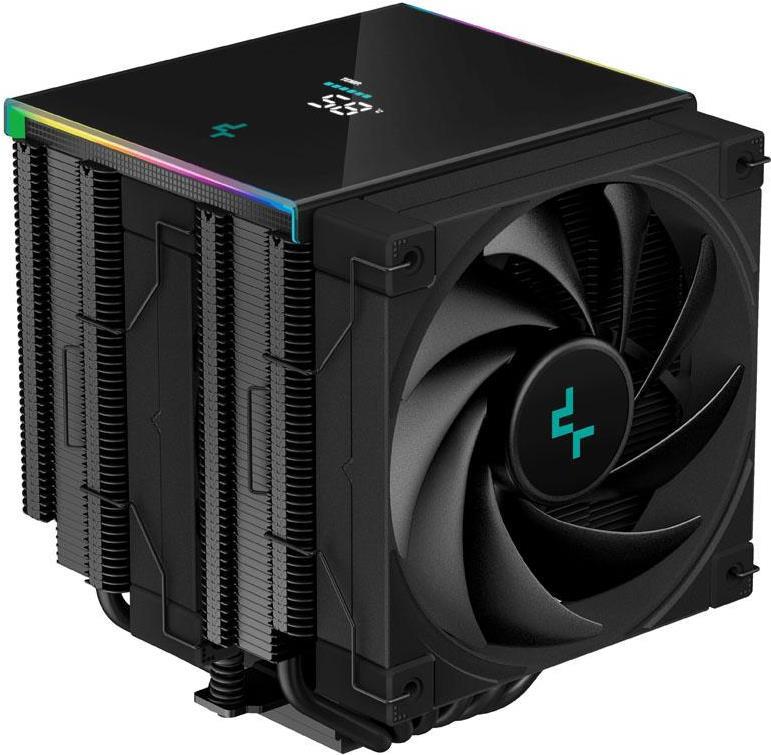 Deepcool AK620 DIGITAL - Prozessor-Luftkühler - (für: LGA1155, LGA2011, LGA1150, LGA2011-3, LGA1151, AM4, LGA2066, LGA1200, LGA1700, AM5) - 120 mm - Schwarz (R-AK620-BKADMN-G)