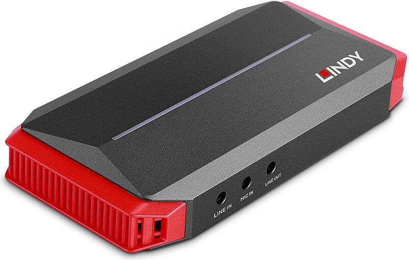 Lindy - Videoaufnahmeadapter - USB-C - Grau (43377)