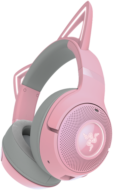 Razer Kraken Kitty V2 BT - Headset - ohrumschließend - Bluetooth - kabellos - Geräuschisolierung (RZ04-04860100-R3M1)