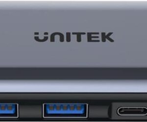 UNITEK uHUB H6 - USB Typ-C - HDMI - USB 2.0 - USB 3.2 Gen 1 (3.1 Gen 1) Type-A - USB Typ-C - 10000 Mbit/s - 60 Hz - 3860 x 2160 - 3860 x 2160 Pixel (D1046A)