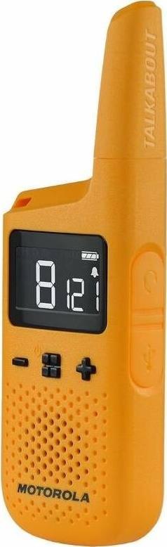 Motorola Talkabout T72 Funksprechgerät 16 Kanäle 446.00625 - 446.19375 MHz Orange (D3P01611YDLMAW)