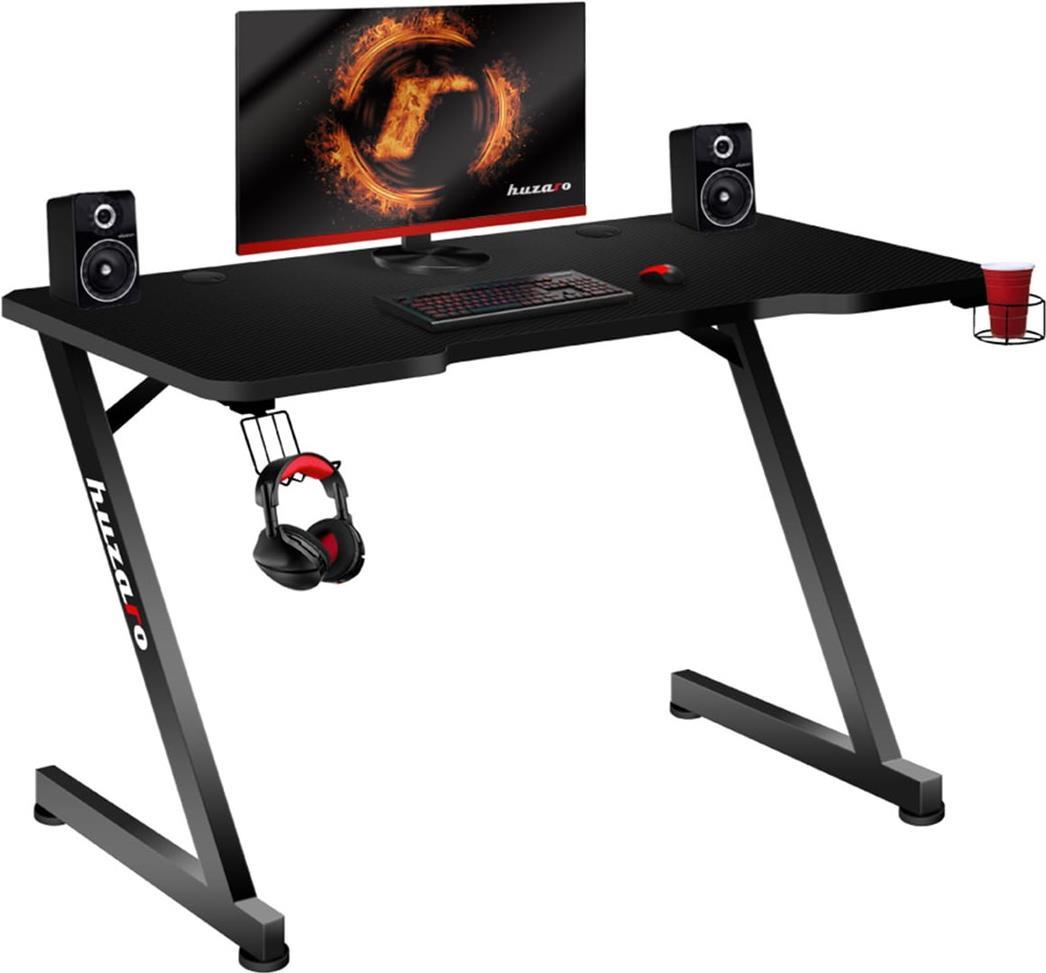 Huzaro Hero 2.5 - Gerade - Rechteckige Form - PVC - Aluminium - Gaming - Karbonfaser (HZ-Hero 2.5)