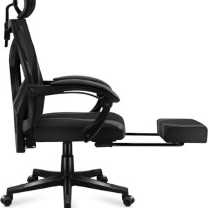 Huzaro Combat 5.0 PC-Gamingstuhl Netz-Sitz Schwarz (HZ-Combat 5.0 Black)