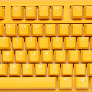 Ducky One 3 Yellow TKL Gaming RGB LED - MX-Black US Tastatur USB (DKON2187ST-AUSPDYDYYYC1)