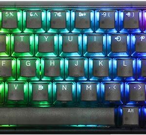 Ducky One 3 Aura Black SF Gaming Tastatur, RGB LED - MX-Red (US) (DKON2167ST-RUSPDABAAAC1)