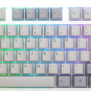Ducky One 3 TKL - Tenkeyless (80 - 87 %) - Kabelgebunden - USB - Mechanischer Switch - RGB-LED - Silber (DKON2187ST-PUSPDMIWHHC2)