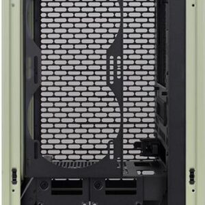 Thermaltake The Tower 200 - MT - Mini-ITX - Seitenteil mit Fenster (gehärtetes Glas) - keine Spannungsversorgung (ATX) - Matcha Green - USB/Audio (CA-1X9-00SEWN-00)