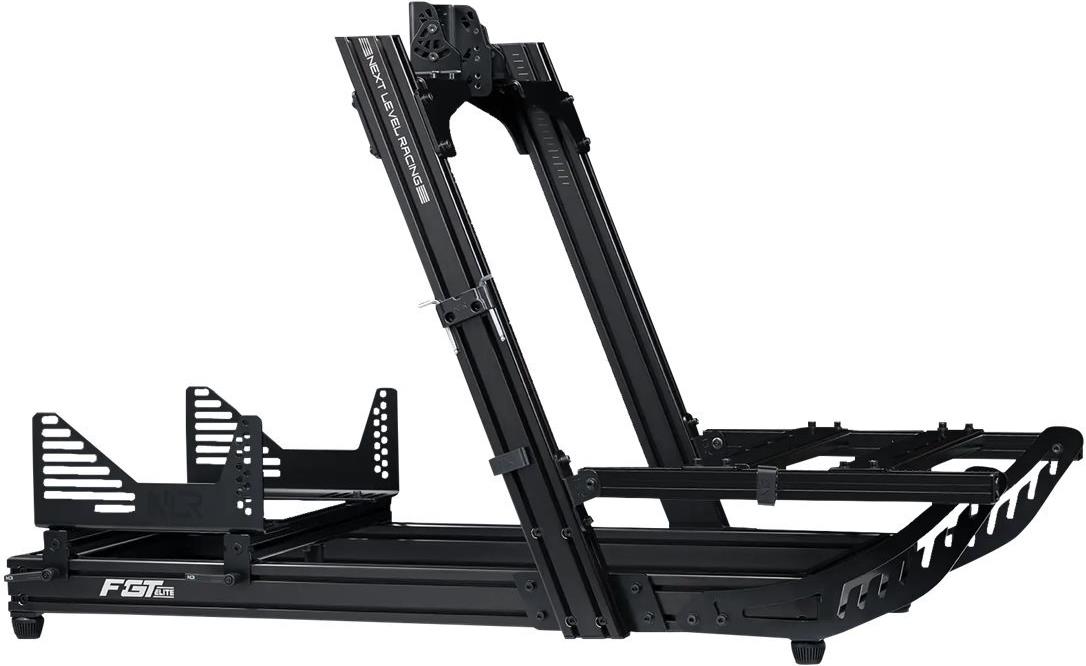 Next Level Racing F- GT Lite FRONT & SIDE MOUNT EDITION - Cockpit-Rahmen für Rennsimulator - Aluminium, Kohlenstoffstahl (NLR-E033)