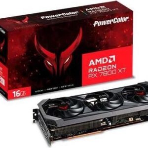PowerColor RX 7800 XT 16G-E/OC AMD Radeon RX 7800 XT 16 GB GDDR6 (RX7800XT 16G-E/OC)