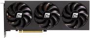 Powercolor RX 7700XT Fighter 12GB Grafikkarte - 12GB GDDR6, 1x HDMI, 3x DP (RX7700XT 12G-F/OC)