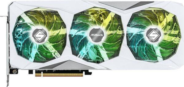ASRock Steel Legend Radeon RX 7800 XT 16GB OC - Grafikkarten - Radeon RX 7800 XT - 16GB GDDR6 - PCIe 4,0 x16 - 3 x DisplayPort, HDMI - Box (90-GA4RZZ-00UANF)