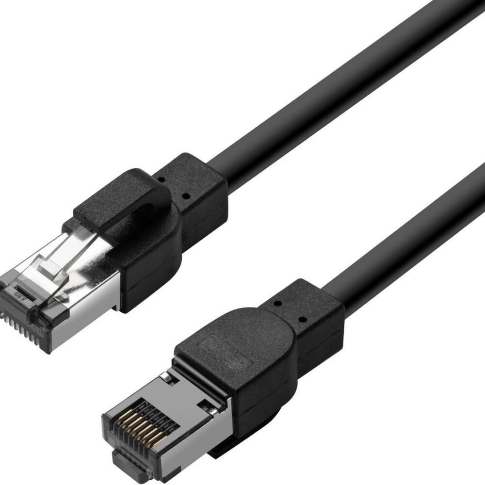 Lanview LVN6050SOUT. Kabellänge: 50 m, Kabelstandard: Cat6a, Kabelschirmung: S/FTP (S-STP), Beschichtung Steckerkontakte: Gold, Datenübertragungsrate: 10000 Mbit/s (LVN6050SOUT)