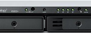 Synology RackStation RS822+ NAS Rack (1U) Ryzen Embedded V1500B 2 GB DDR4 16 TB HDD DiskStation Manager Schwarz (RS822+ + 4X HAT3300-4T)