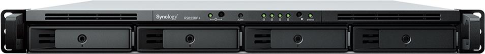Synology RackStation RS822RP+ NAS Rack (1U) Ryzen Embedded V1500B 2 GB DDR4 16 TB HDD DiskStation Manager Grau (RS822RP+ + 4X HAT3300-4T)