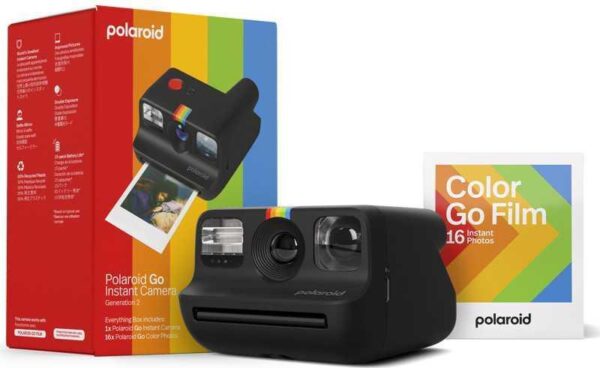 Polaroid Go Generation 2 E-box - Schwarz - 53,9 x 66,6 mm - Auto - Auto - 1/125 s - 1 s (124982)