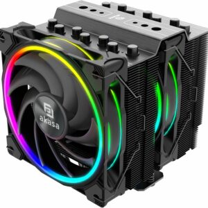 Akasa SOHO H7 Prozessor Luftkühlung 12 cm Schwarz 1 Stück(e) (AK-CC4026HP01)