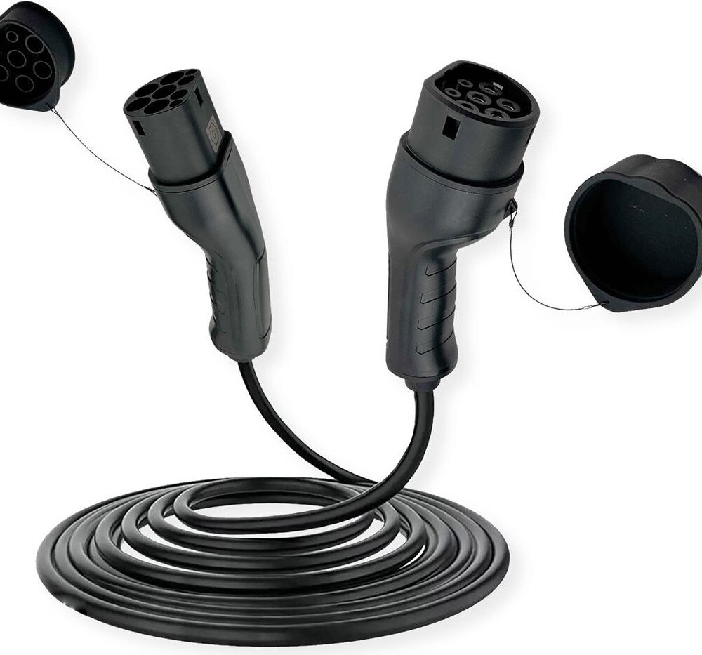 ROLINE EV-Ladekabel Typ2 3-Ph. 16A 11kW 5m (19.08.0015)