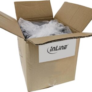 InLine 10er Bulk-Pack Serielle Verlängerung 9pol Stecker Buchse vergossen 1 1 - Kabel - 15 m - 9-polig (B-12211)